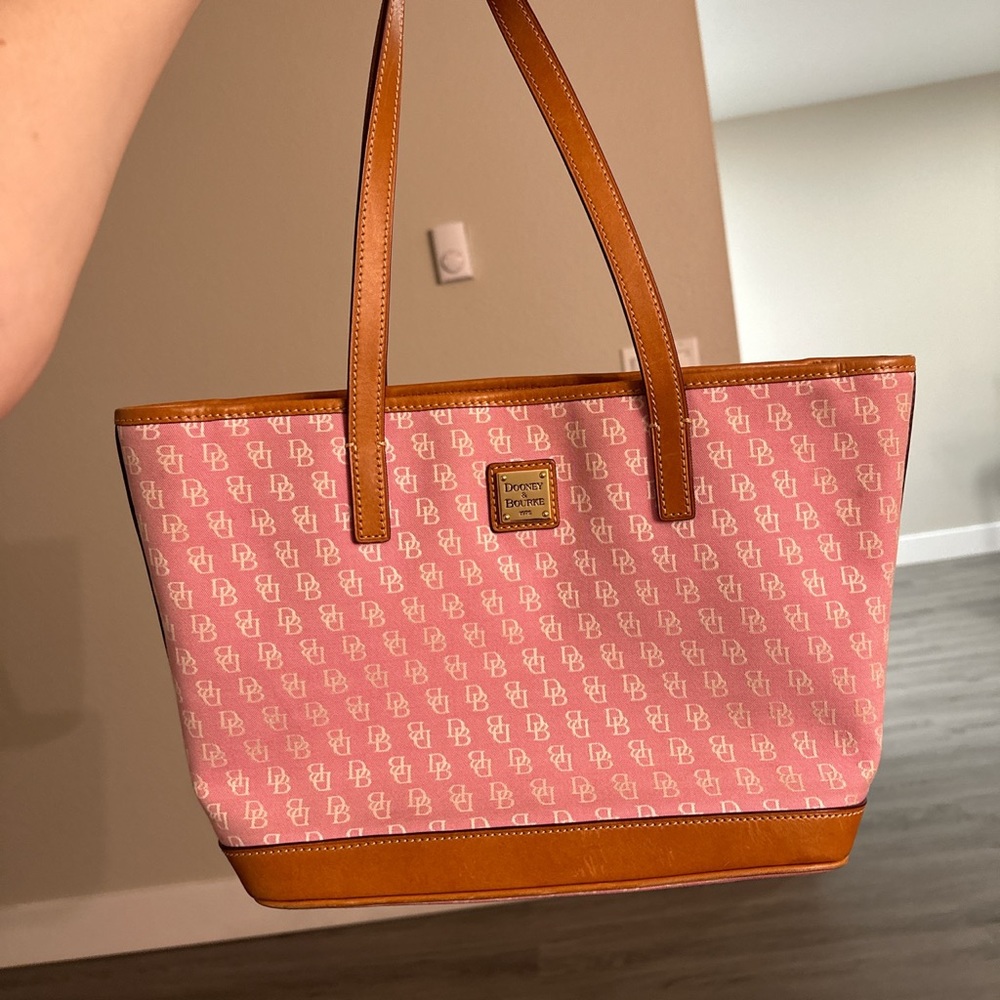 Pink Dooney & Bourke Tote bag